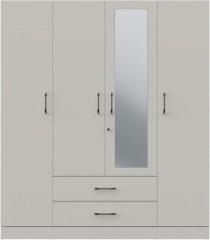 Wakefit Organza Plus Engineered Wood 4 Door Wardrobe