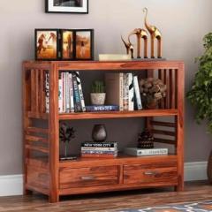 Wood Mount Sheesham Wood Book Shelf for Bedroom/Home/Hotel/Living Room Solid Wood Console Table