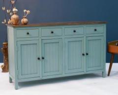 Woodefly Solid Wood Free Standing Sideboard