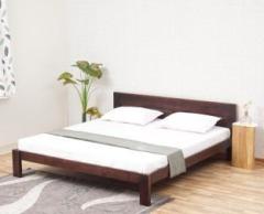 Woodefly Solid Wood Queen Bed