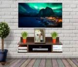 Wooden Cave wall mount tv stand 32 inch tv Engineered Wood TV Entertainment Unit