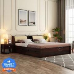 Wooden Street Warren Sheesham Wood Bed/Cot/Palaung For Bedroom/Home Solid Wood King Drawer Bed