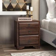 Woodenjoy Solid Wood Bedside Table