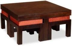 Woodrilon Solid Wood Coffee Table