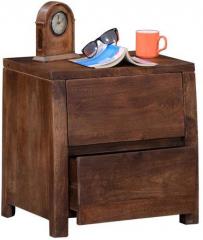 Woodsworth Alexander Bed Side Table in Provincial Teak Finish