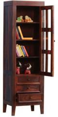 Woodsworth Alexander Sparing Solid Wood Book Case in Provincial Teak Finish