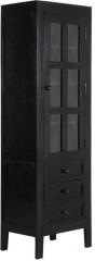 Woodsworth Alexander Spiring Book Case in Espresso Walnut Finish