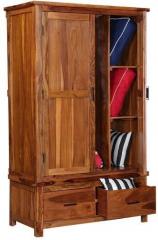 Woodsworth Alhambra Wardrobe in Warm Walnut Finish