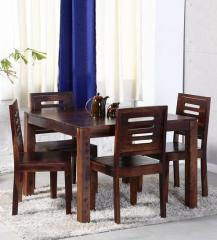 Woodsworth Alicante Four Seater Dining Set in Provincial Teak Finish