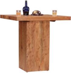 Woodsworth Alonzo Four Seater High Dining cum Bar Table in Premium Acacia Finish