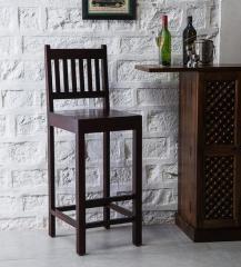 Woodsworth Amarillo Bar Chair in Passion Mahogany Finish