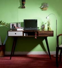 Woodsworth Arlington Study & Laptop Table in Provincial Teak Finish