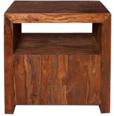 Woodsworth Asuncion End Table in Provincial Teak Finish