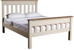 Woodsworth Asuncion Queen Sized Bed in White Finish