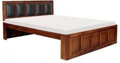 Woodsworth Athena King Size Bed in Provincial Teak with Melamine Finish