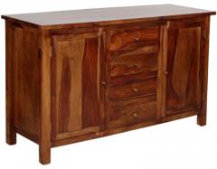 Woodsworth Athena Side board in Provincial Teak with Melamine Finish