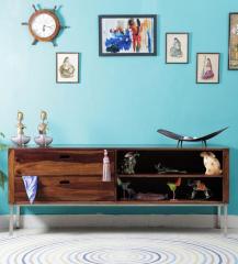 Woodsworth Atlanta Entertainment Unit in Provincial Teak Finish