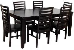 Woodsworth Barcelona Dining Set in Espresso Walnut Finish