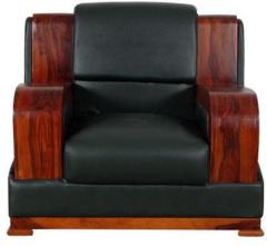 Woodsworth Barcelona One Seater Sofa in Passion Mahogany Finish