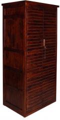 Woodsworth Barcelona Solid Wood Wardrobe in Passion Mahogany Finish