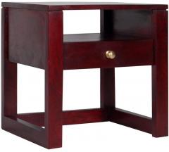 Woodsworth Barquisimeto Bed Side Table in Passion Mahogany Finish