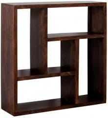 Woodsworth Basil Contemporary Book Shelf in Provincial Teak Finish