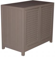 Woodsworth Belo Checked Sideboard in Espresso Walnut Finish