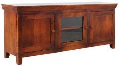 Woodsworth Bogota Solid Wood Entertainment Unit in Honey Oak Finish