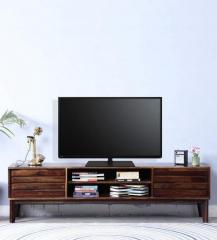 Woodsworth Bonduel Entertainment Unit in Provincial Teak Finish