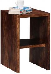 Woodsworth Brasilia Solid Wood End Table in Provincial Teak Finish