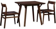 Woodsworth Brunilda Two Seater Dining Set in Provincial Teak Finish