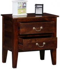 Woodsworth Cali Bed Side Table in Provincial Teak Finish