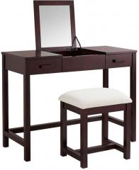 Woodsworth Cali Dressing Table in Espresso Walnut finish