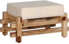 Woodsworth Cali Solid Wood Stool in Natural Sheesham finish