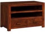 Woodsworth Campinas Entertainment Unit In Honey Oak Finish