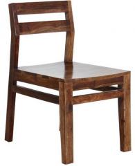 Woodsworth Campinas Solid Wood Dining Chair in Provincial Teak Finish