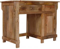 Woodsworth Campion Study & Laptop Table in Natural Sheesham Finish