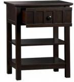 Woodsworth Cartagena Bed Side Table In Espresso Walnut Finish