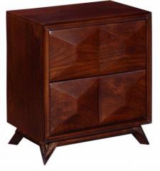 Woodsworth Casa Blanco Bed Side Table In Provincial Teak Finish