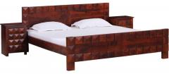 Woodsworth Casa Blanco Queen Sized Bed in Colonial Maple Finish