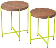 Woodsworth Casa Bonito Set Of Tables in Acacia Finish