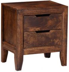 Woodsworth Casa Madera Bed Side Table in Provincial Teak Finish