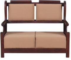 Woodsworth Casa Madera Double Seater Sofa In Passion Mahogany Finish