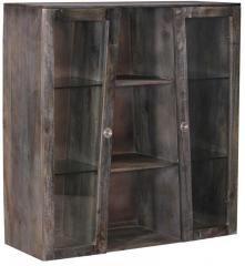 Woodsworth Casa Madera Hutch Cabinet in Grey Color