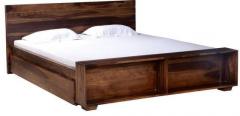 Woodsworth Casa Madera King Size Bed With Storage in Provincial Teak Finish