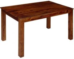 Woodsworth Casa Madera Six Seater Dining Table in Provincial Teak Finish