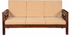 Woodsworth Casa Madera Three Seater Sofa in Provincial Teak Finish