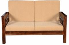 Woodsworth Casa Madera Two Seater Sofa in Provincial Teak Finish