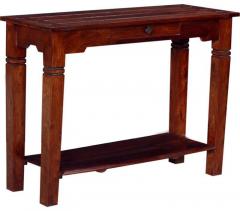 Woodsworth Casa Rio Console Table in Colonial Maple Finish