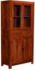 Woodsworth Casa Rio Hutch Cabinet in Colonial Maple Finish